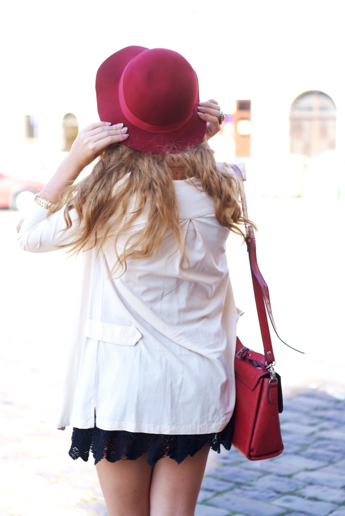 Girl with red hat