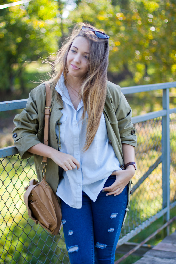 codzienna stylizacja blog modowy jeansy