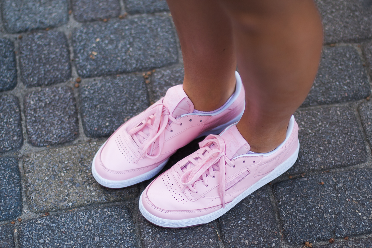 różowe reebok classic buty