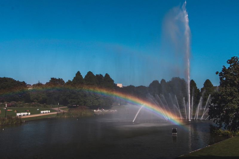 park Planten un Blomen Hamburg atrakcje