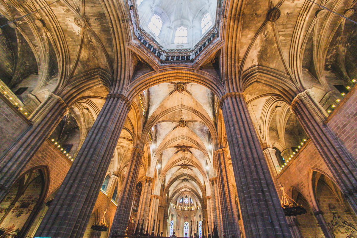 Catedral de Barcelona Katedra św. Eulalii w Barcelonie