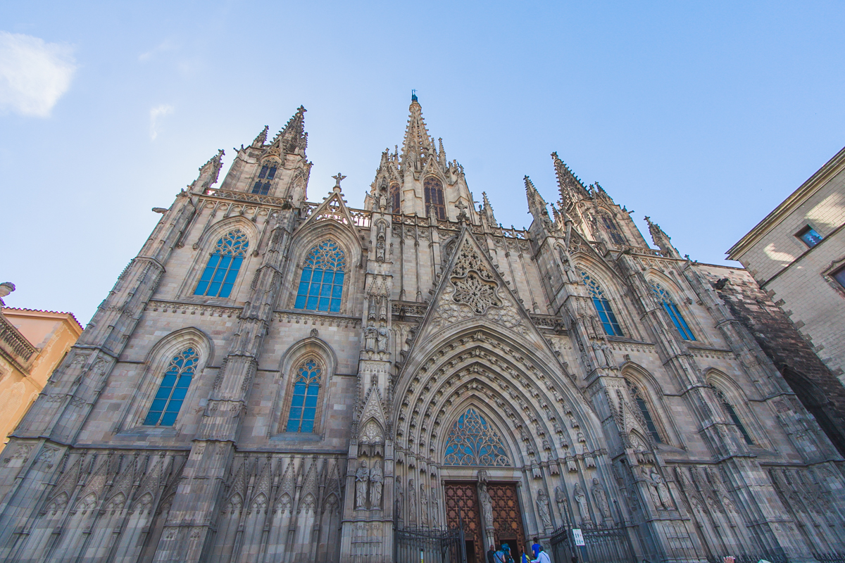 Catedral de Barcelona Katedra św. Eulalii w Barcelonie
