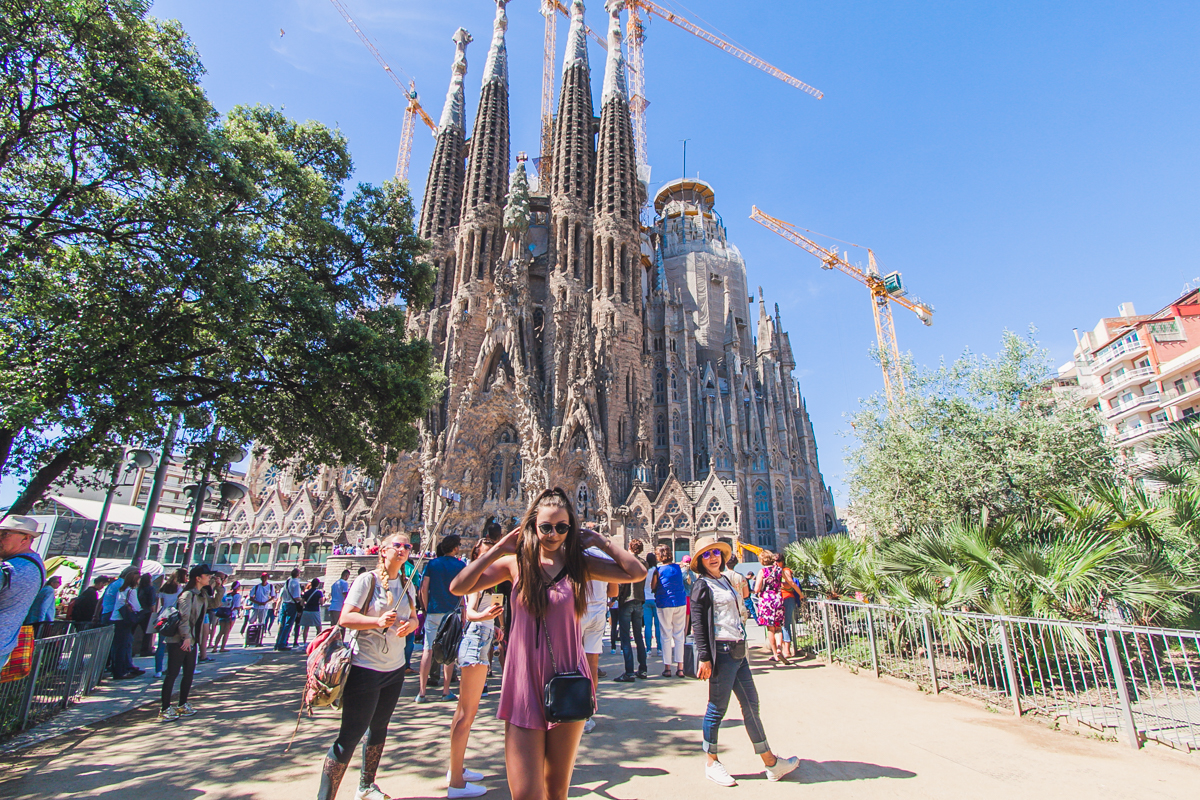 Sagrada Família kościół w Barcelonie