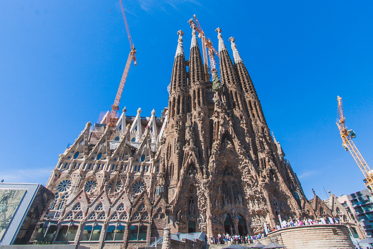 Sagrada Família kościół w Barcelonie
