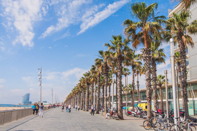 barcelona plaże