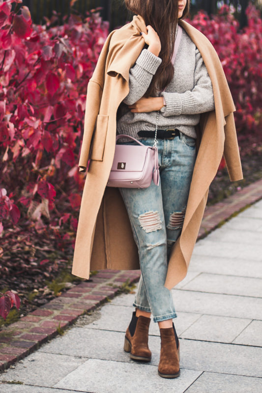 Zamszowe botki lasocki ccc