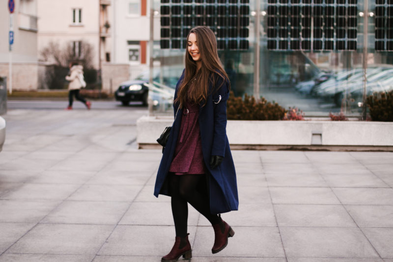 bordowe botki lasocki